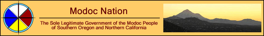 banner logo Modoc Nation